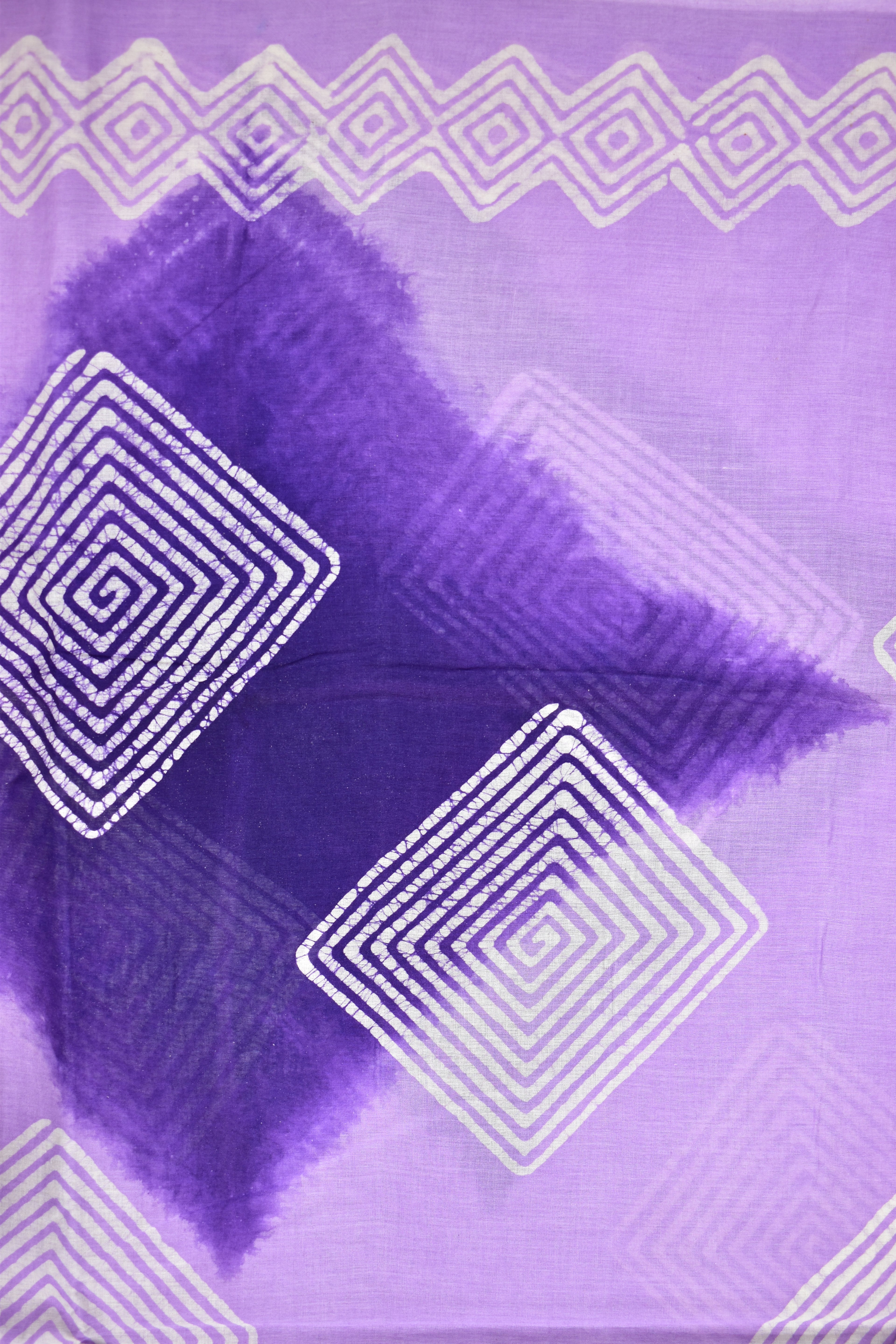 SKY BLUE &amp; ROYAL BLUE-COTTON SAREE