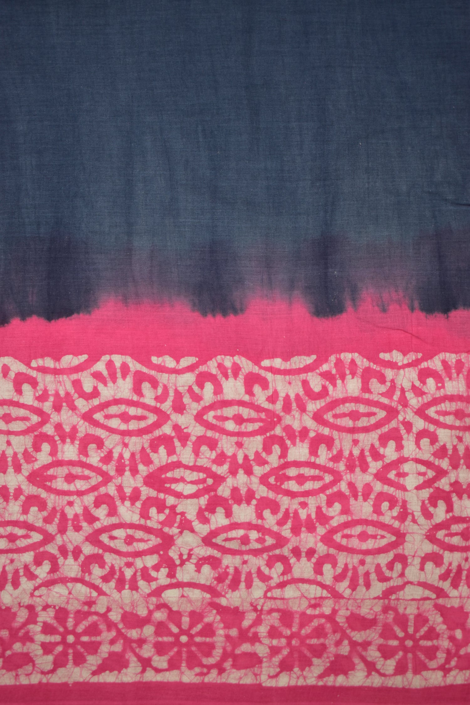 GREY &amp; PINK-COTTON SAREE