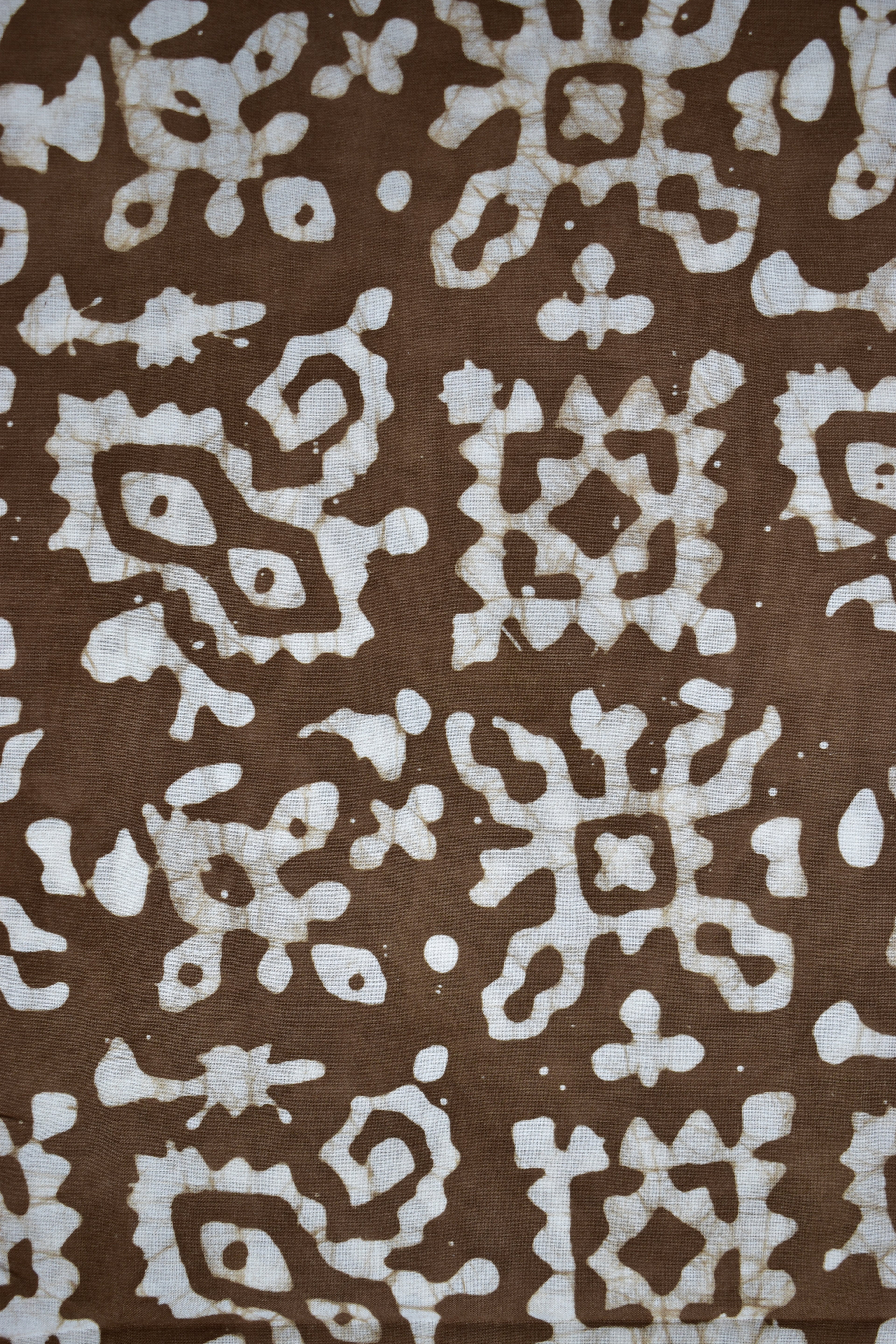 CRERAM &amp;BROWN-COTTON SAREE