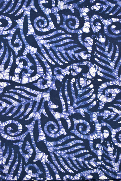 SEA BLUE &amp; BLUE-COTTON SAREE