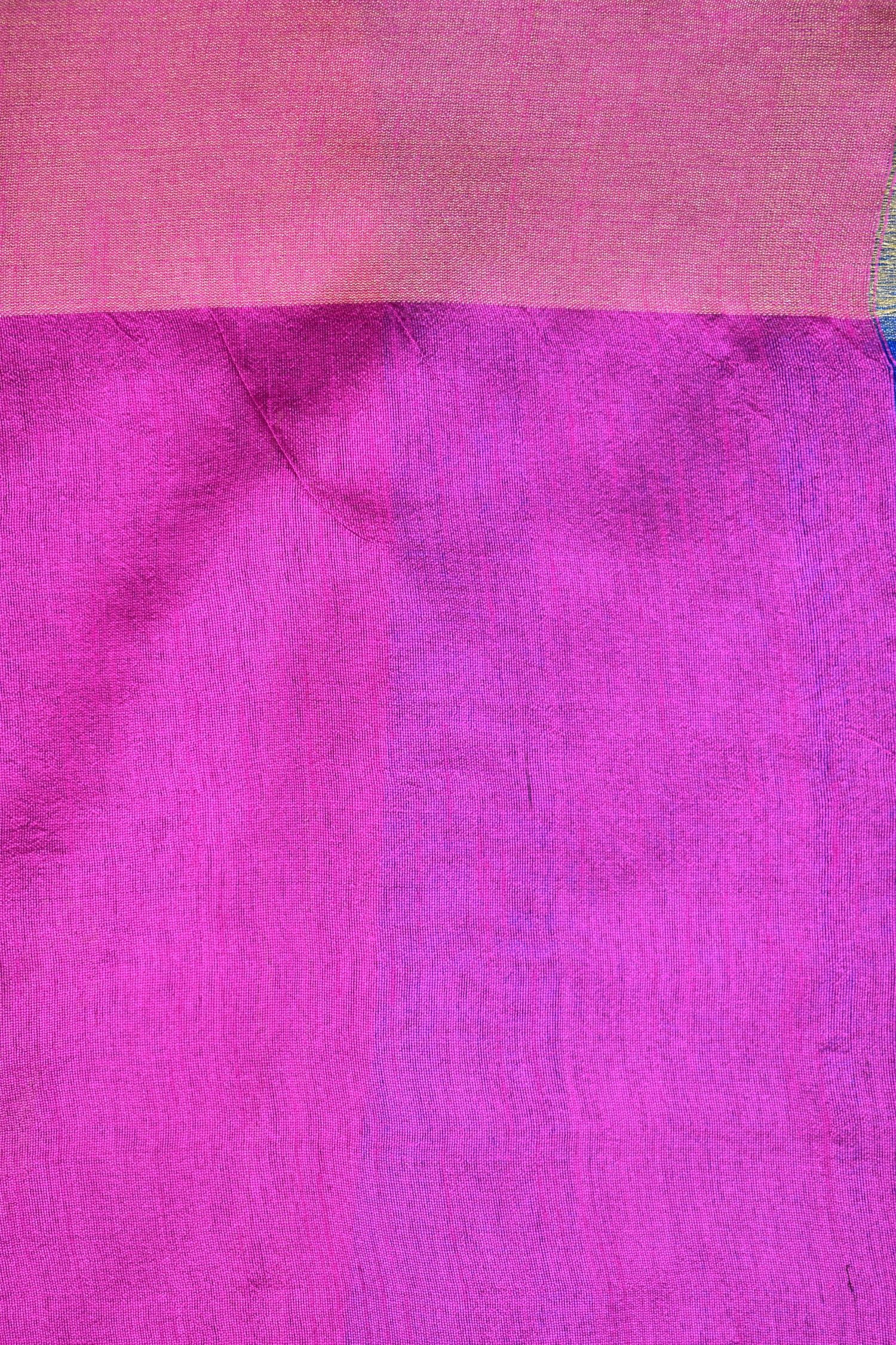 BLUE- KHADI PATTU SAREE