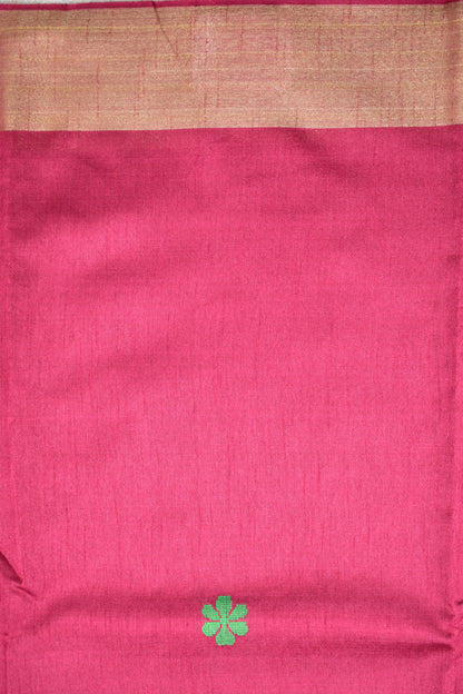 MAROON- KHADI PATTU SAREE