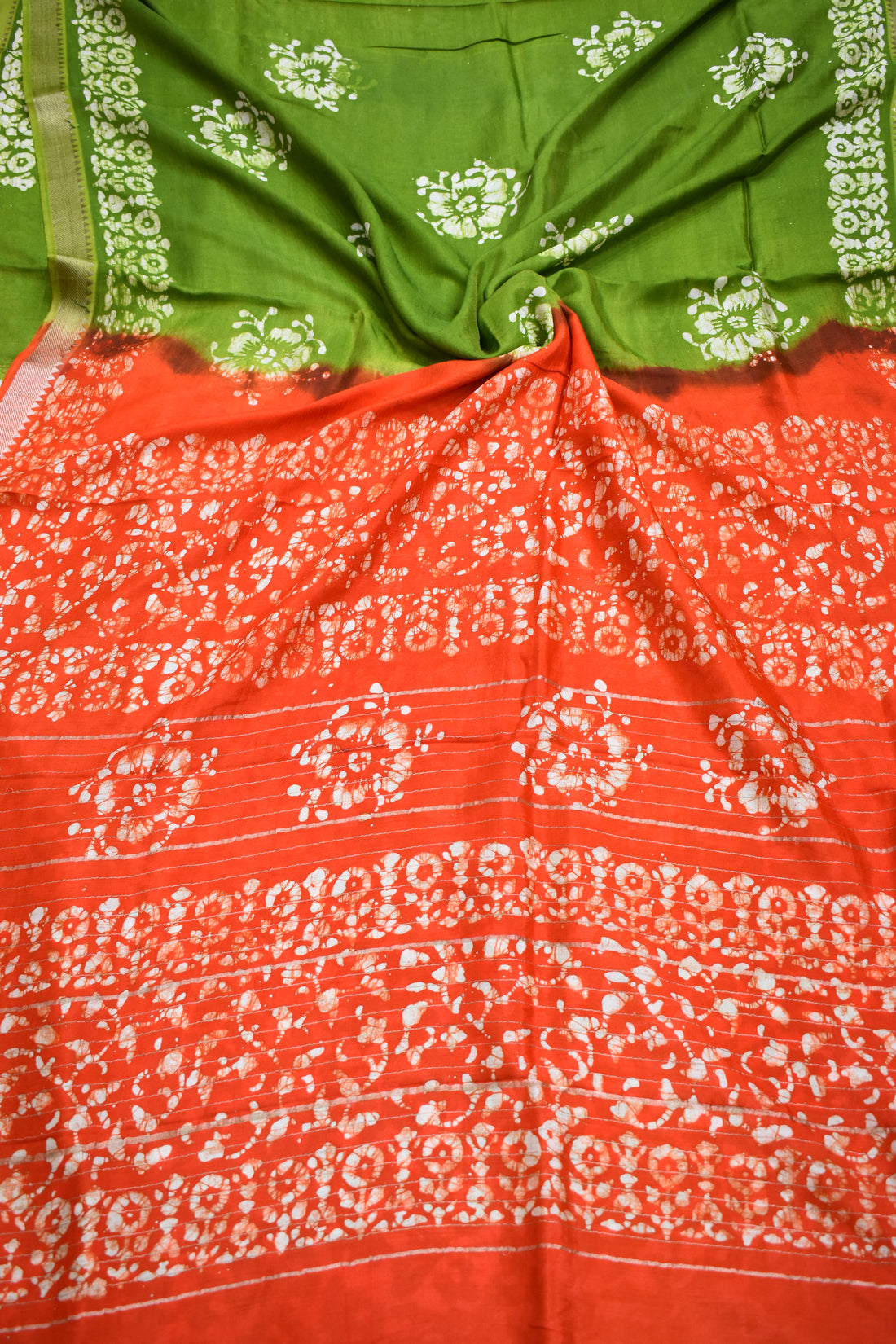 PISTA GREEN- MANGALAGIRI SAREE