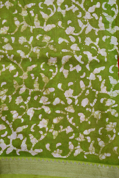 PISTA GREEN- MANGALAGIRI SAREE