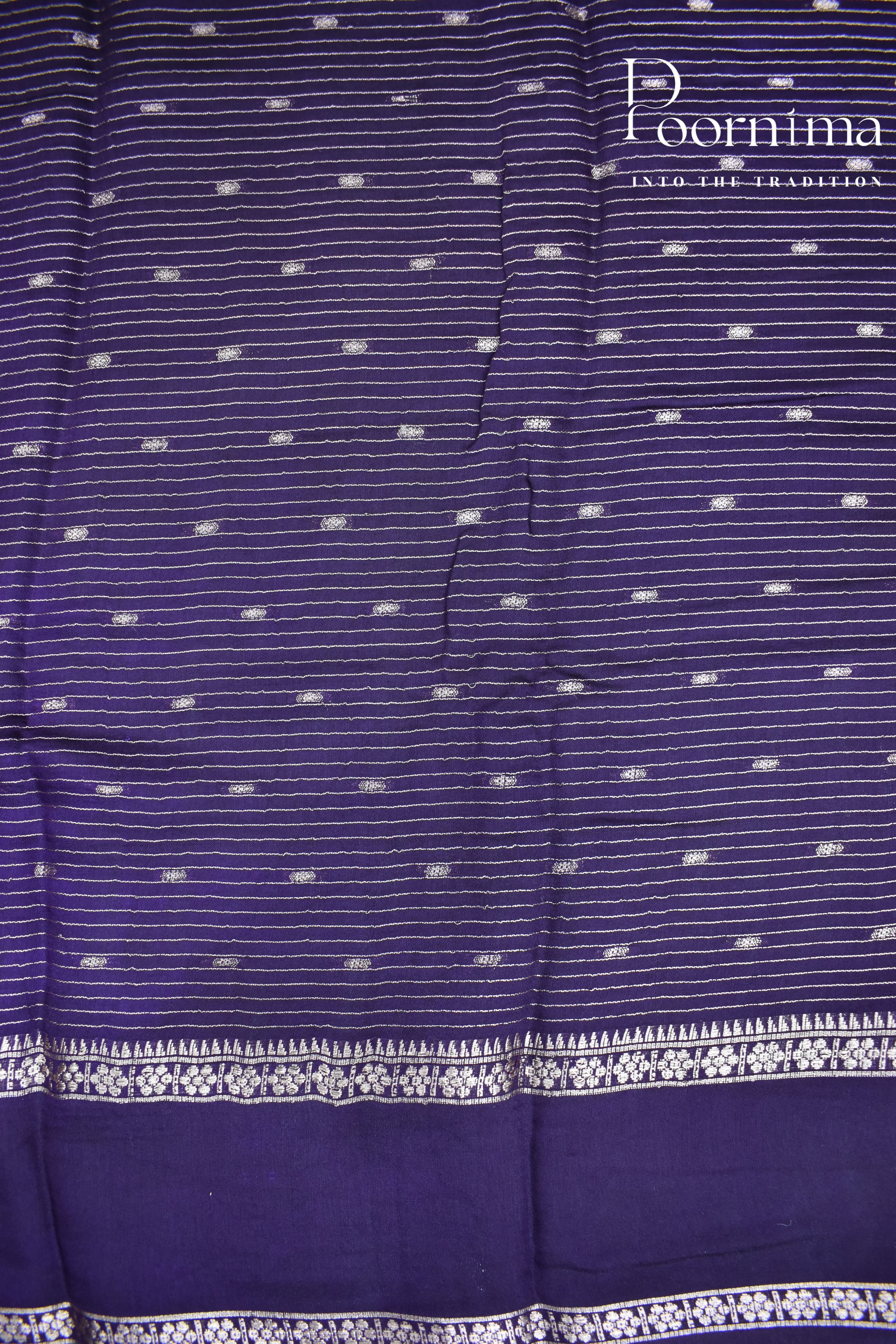 PEAR GREEN- CHANDERI SILK SAREE
