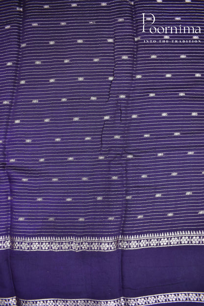 PEAR GREEN- CHANDERI SILK SAREE