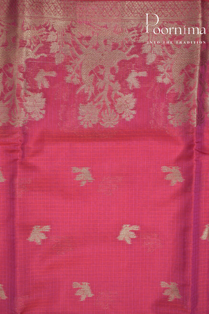 PINK- BENARAS WEAVING SAREE