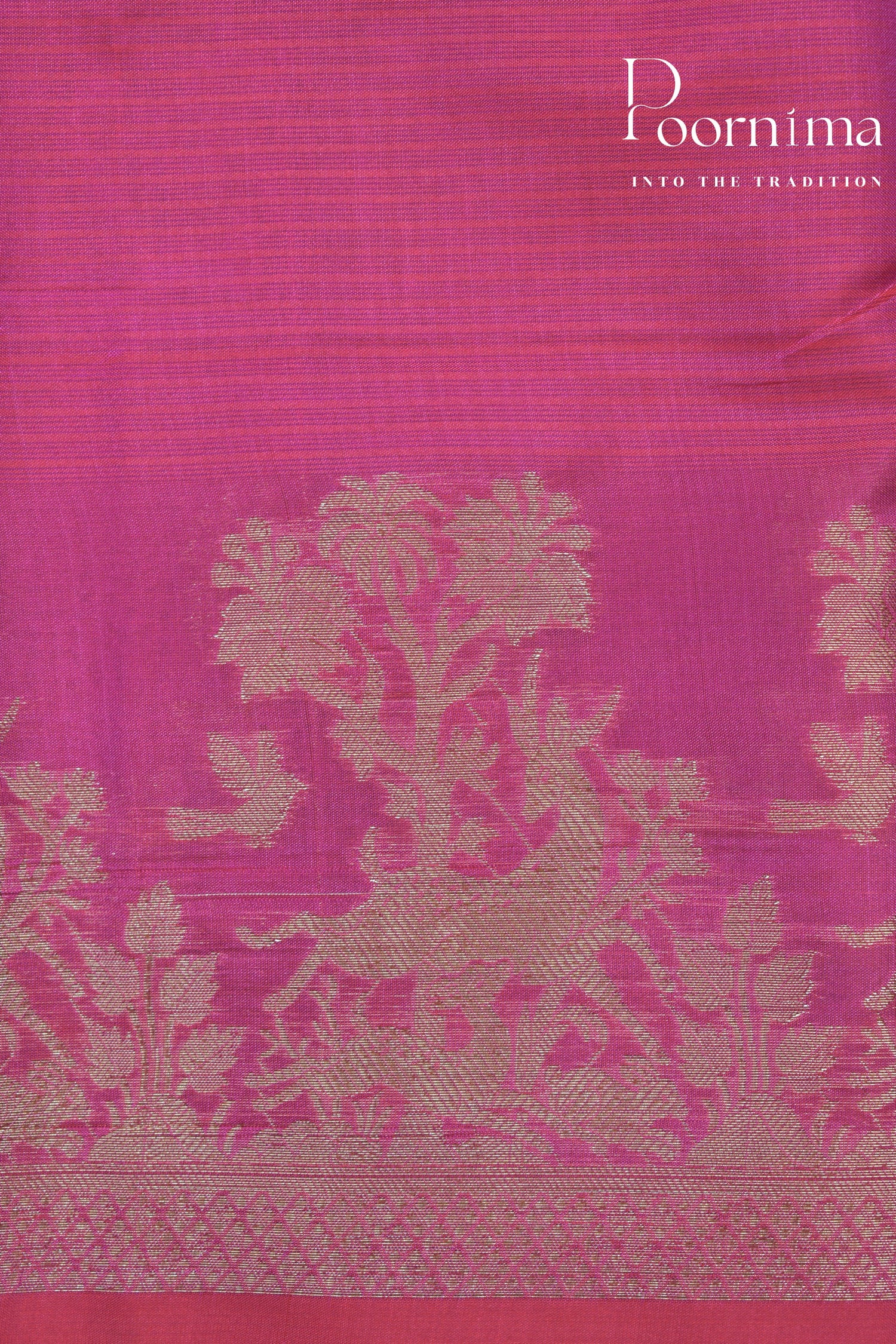 PINK- BENARAS WEAVING SAREE