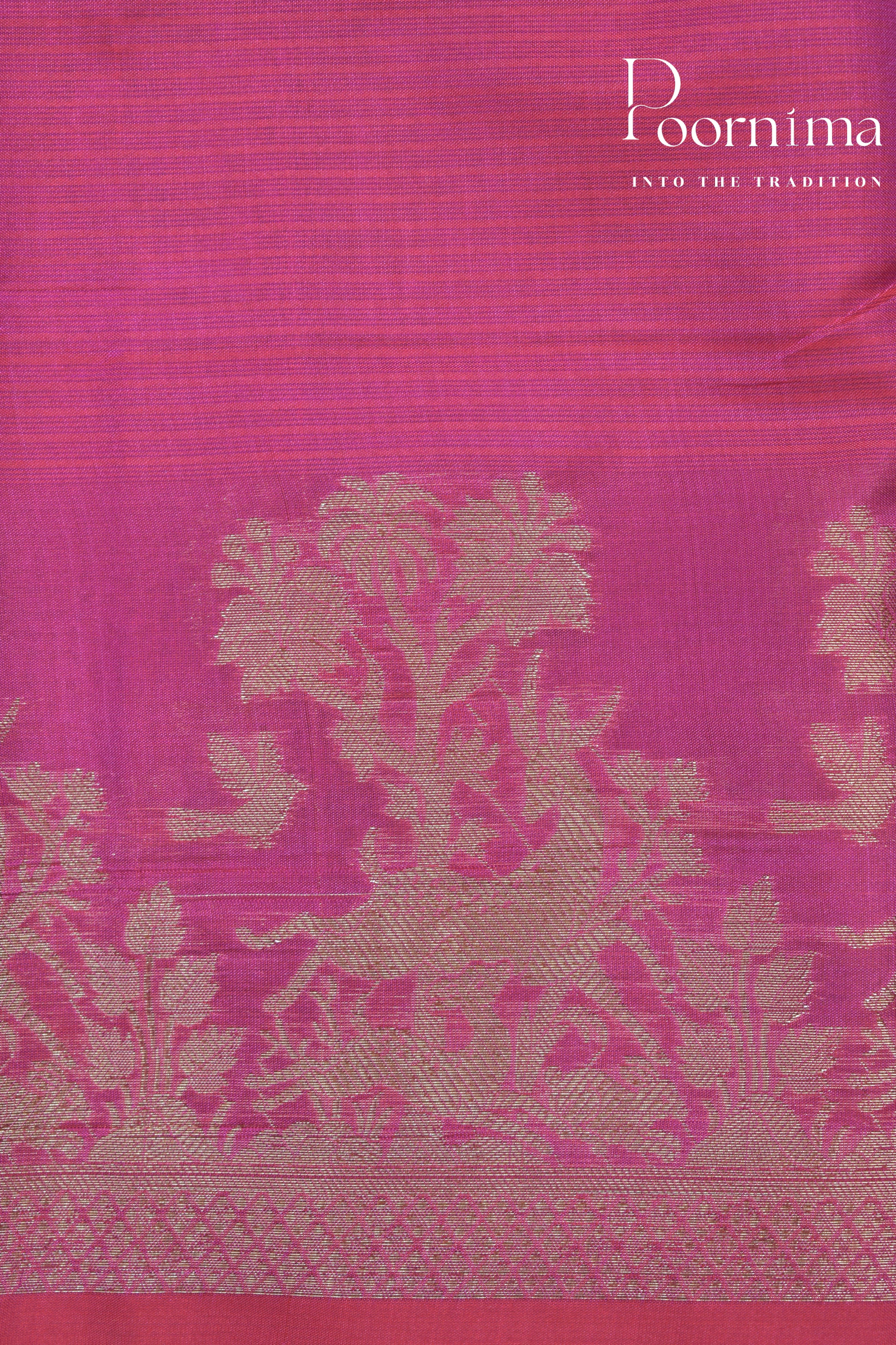 PINK- BENARAS WEAVING SAREE