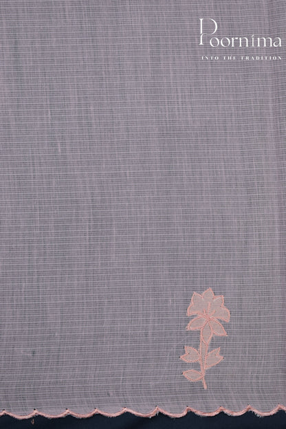 LIGHT PINK- BENARAS KOTA WEAVING SAREE