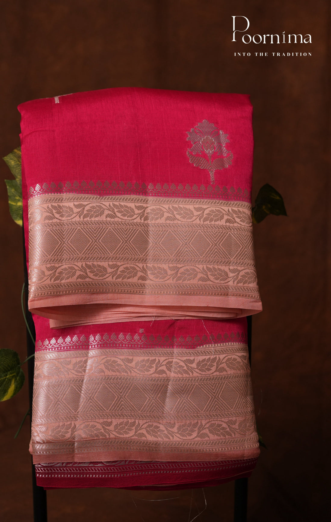 PURE MANGO SILK HANDLOOM SAREE