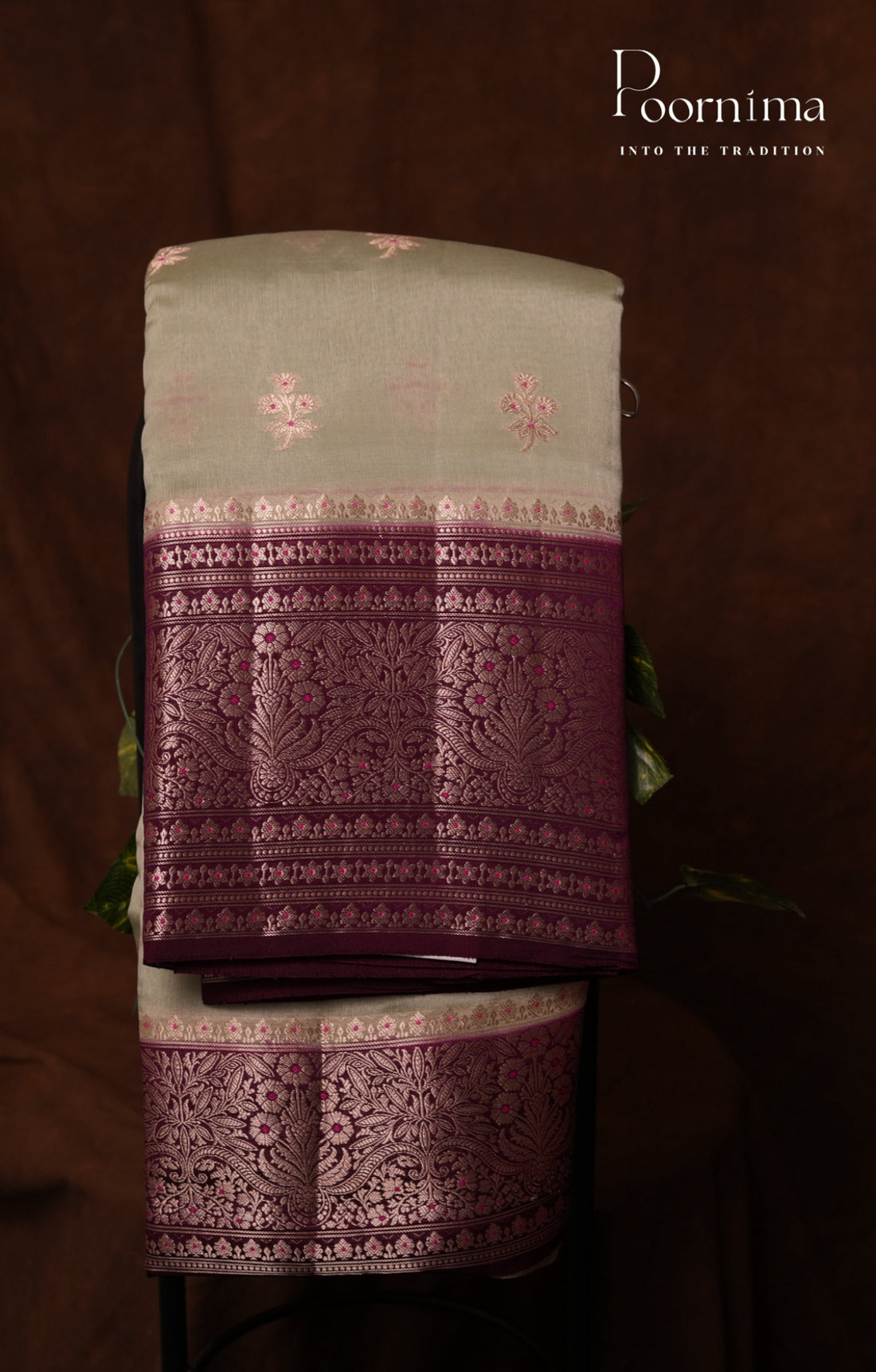 PURE MANGO SILK HANDLOOM SAREE