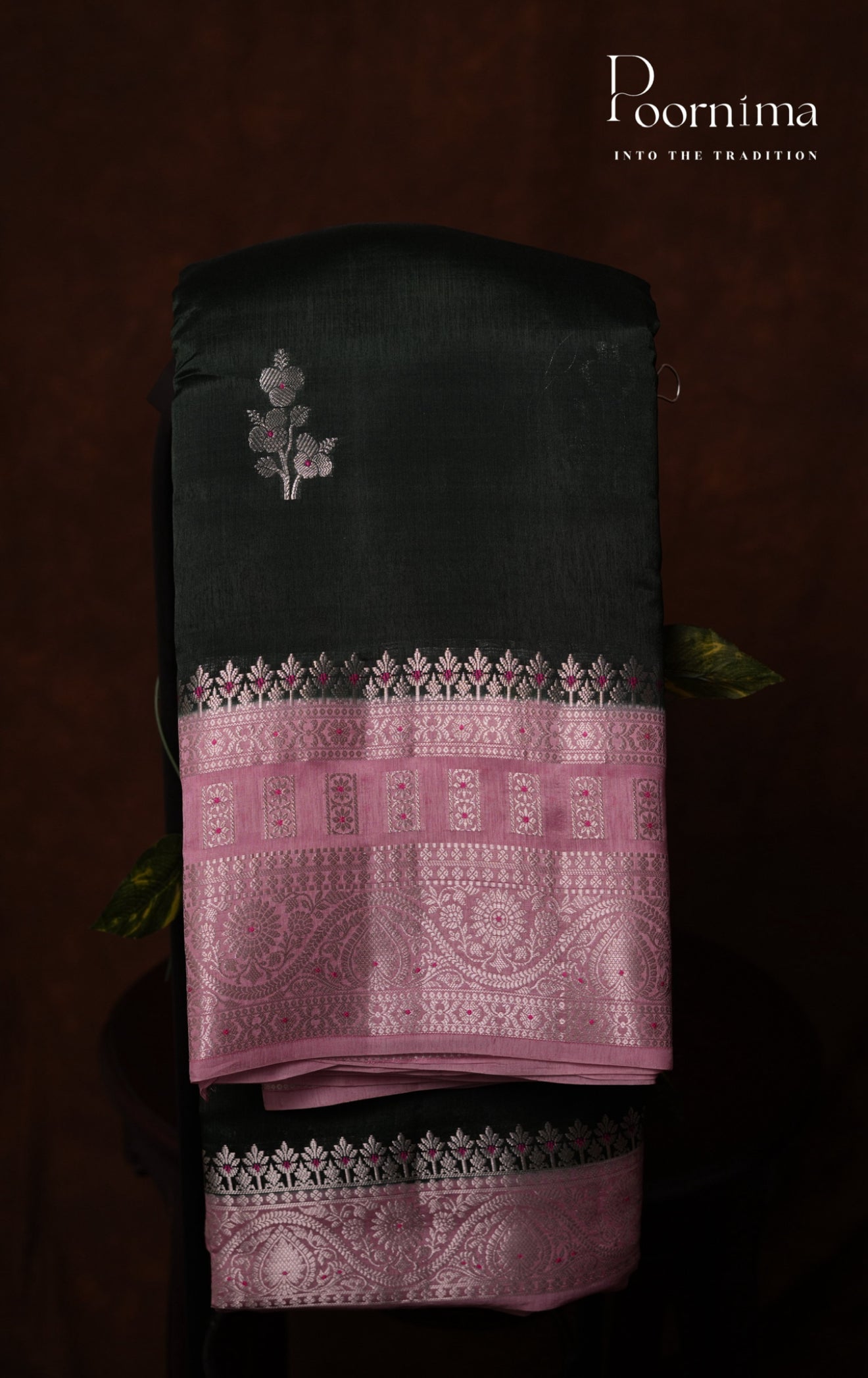 PURE MANGO SILK HANDLOOM SAREE