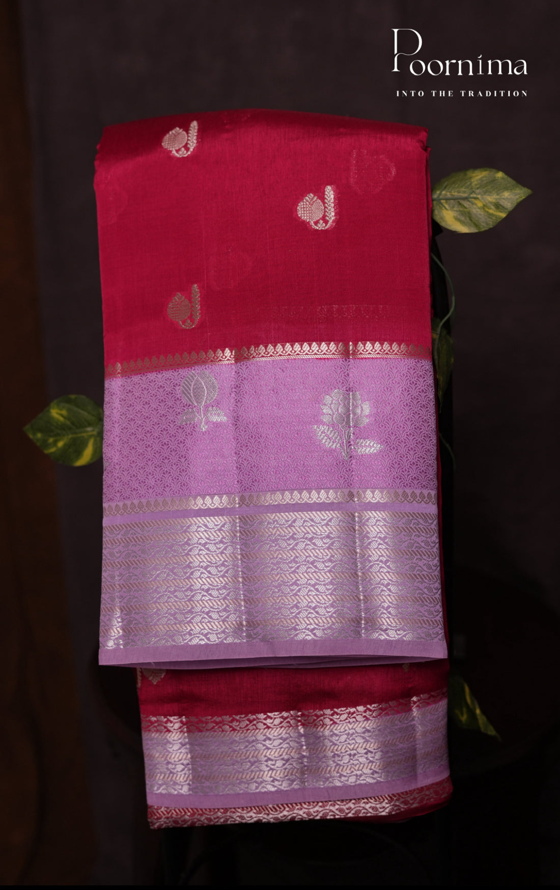 PURE MANGO SILK HANDLOOM SAREE