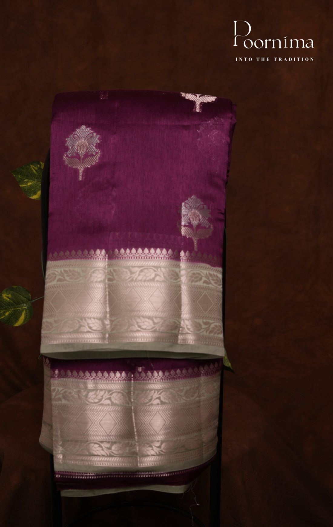 PURE MANGO SILK HANDLOOM SAREE