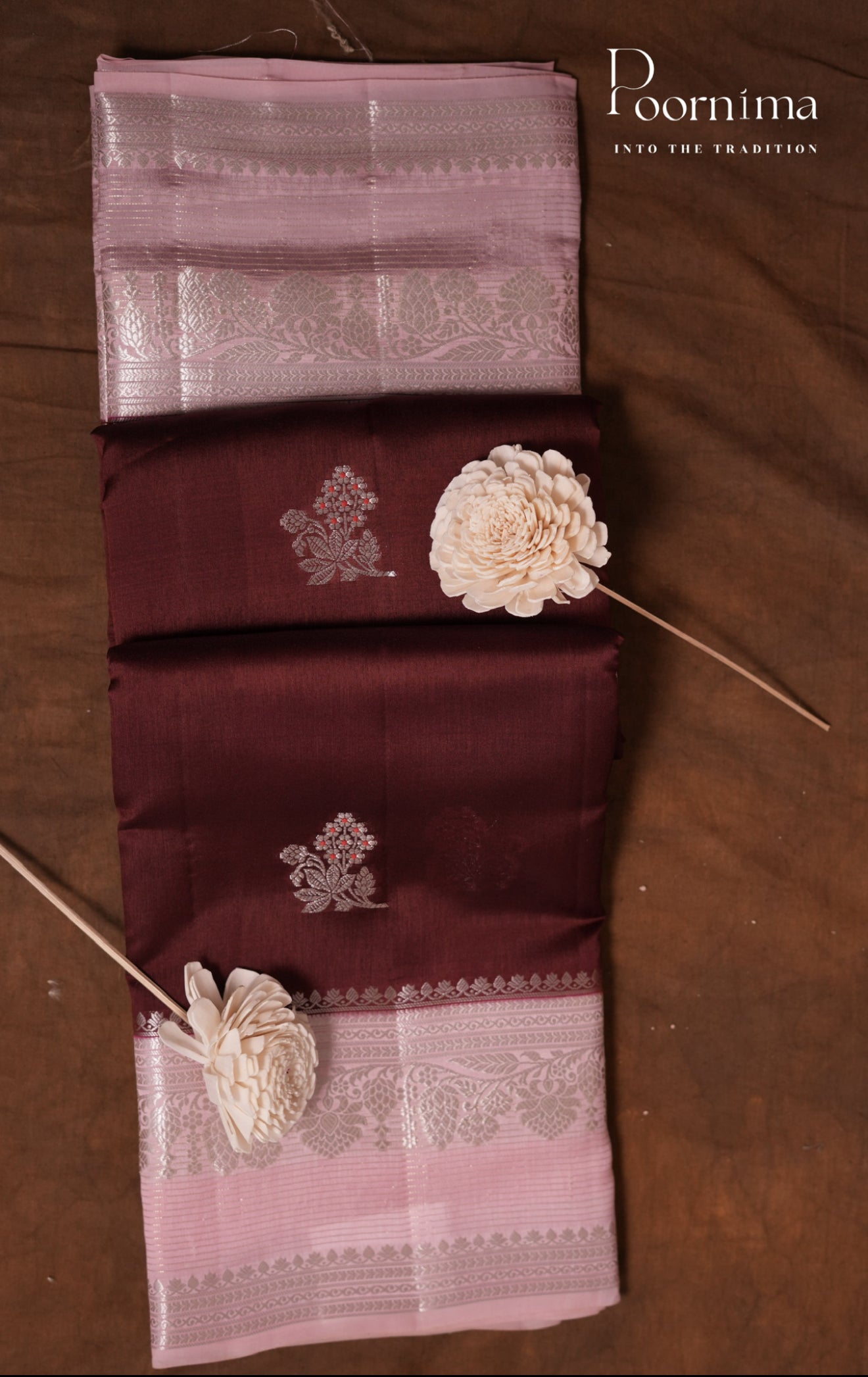 MANGO SILK PURE HANDLLOM SAREE
