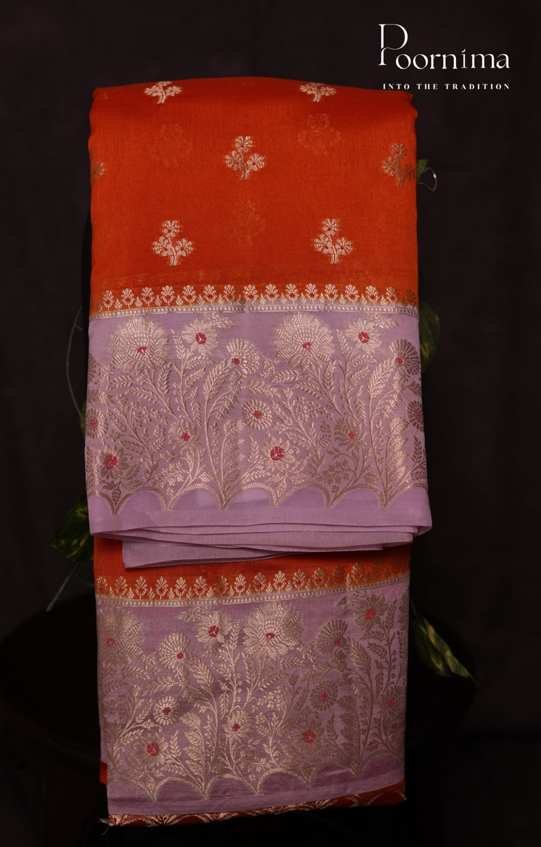 PURE MANGO SILK HANDLOOM SAREE