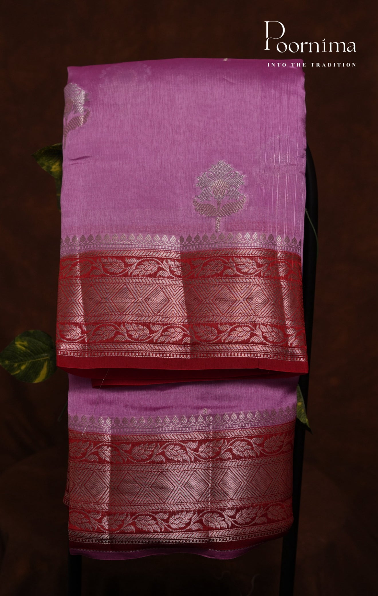 PURE MANGO SILK HANDLOOM SAREE