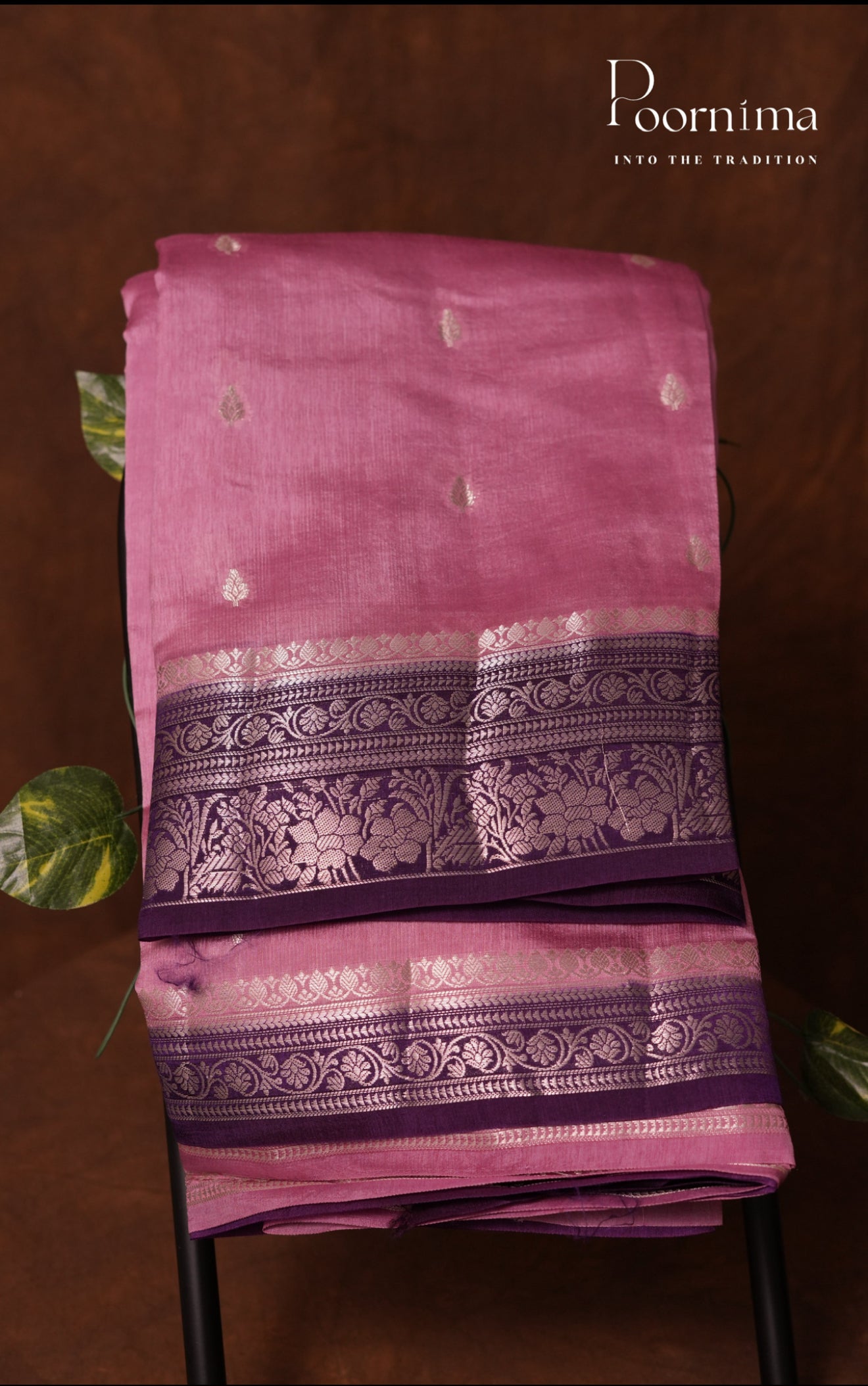 PURE MANGO SILK HANDLOOM SAREE