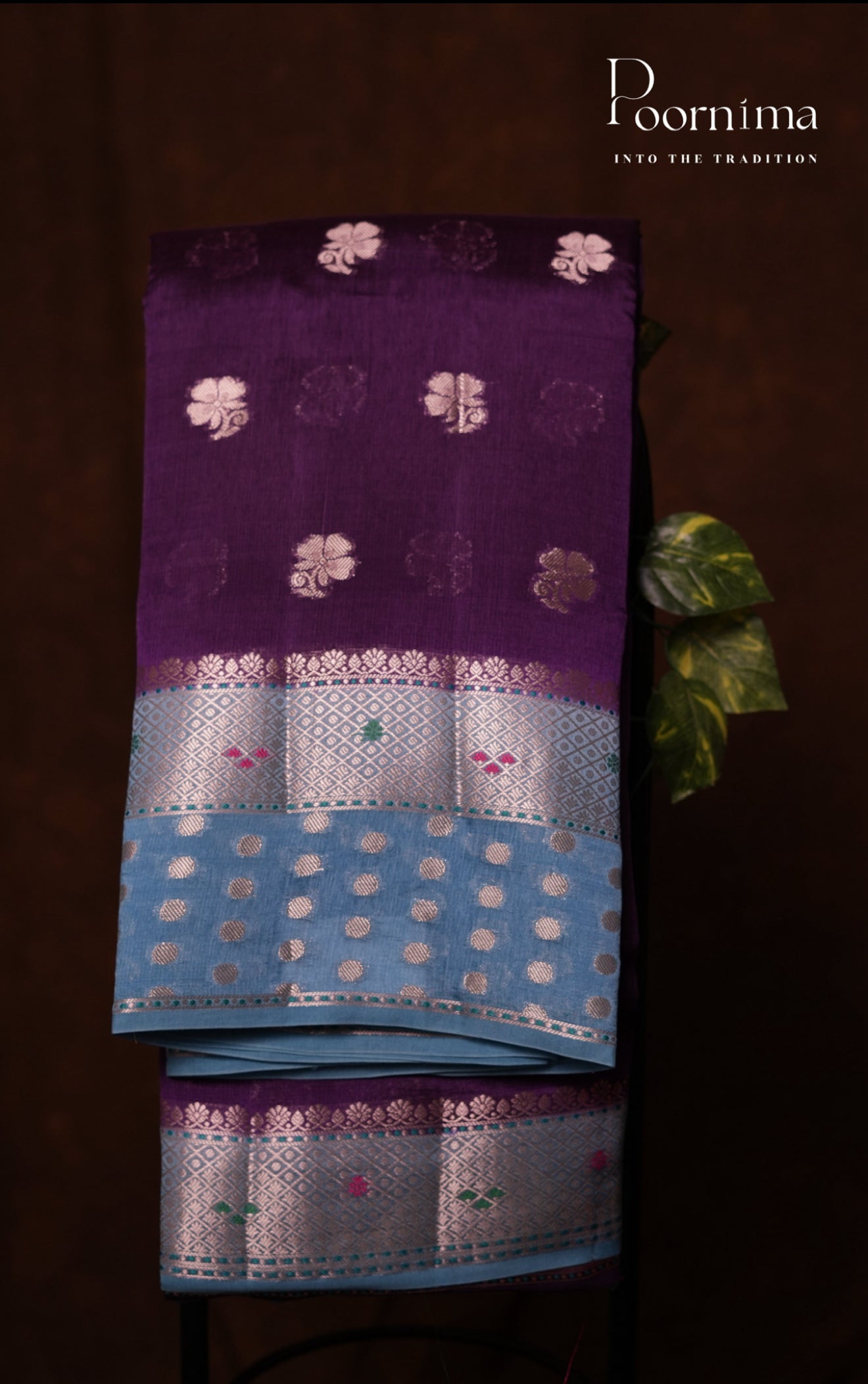 PURE MANGO SILK HANDLOOM SAREE