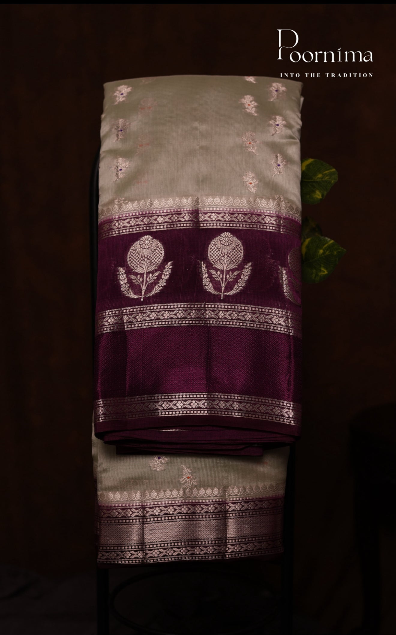 PURE MANGO SILK HANDLOOM SAREE