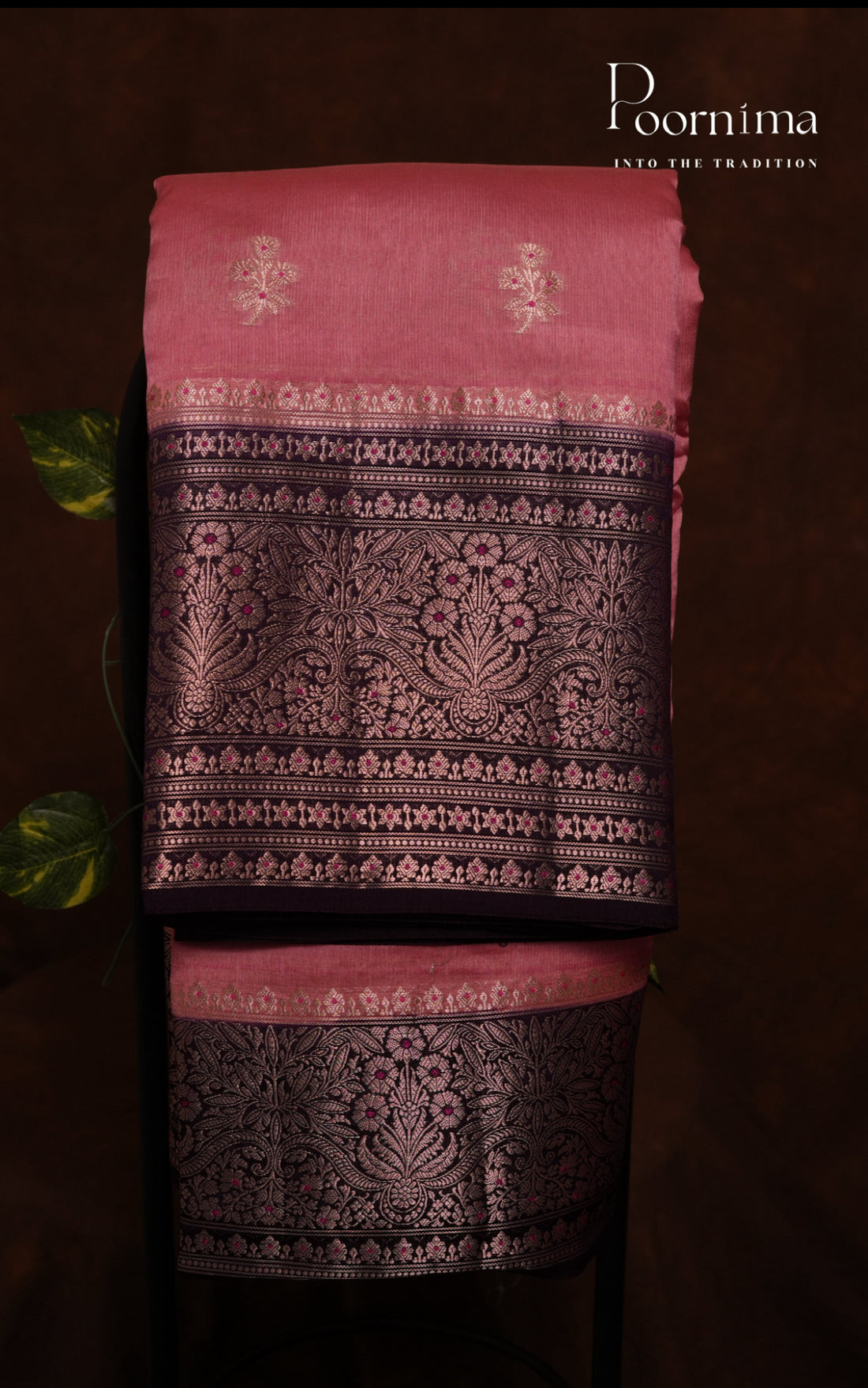 PURE MANGO SILK HANDLOOM SAREE