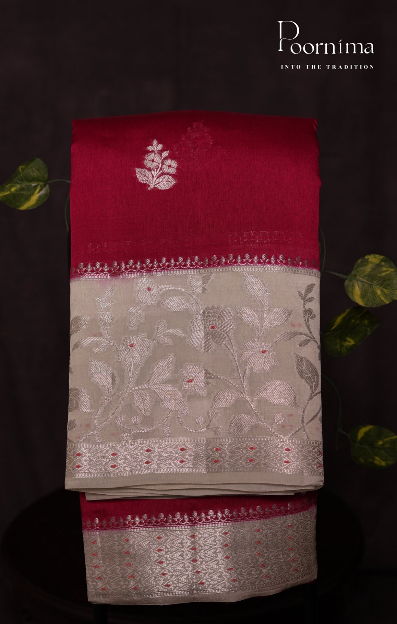 PURE MANGO SILK HANDLOOM SAREE