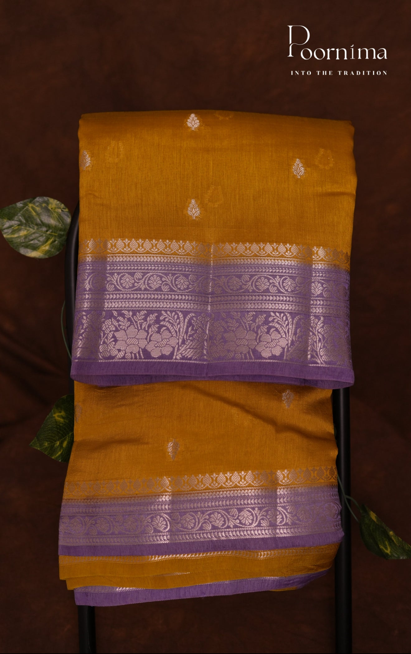 PURE MANGO SILK HANDLOOM SAREE