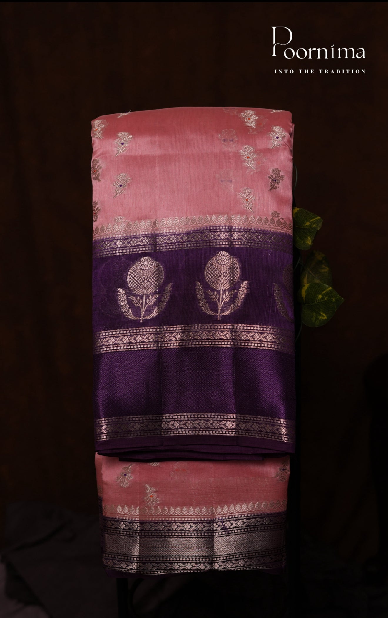 PURE MANGO SILK HANDLOOM SAREE