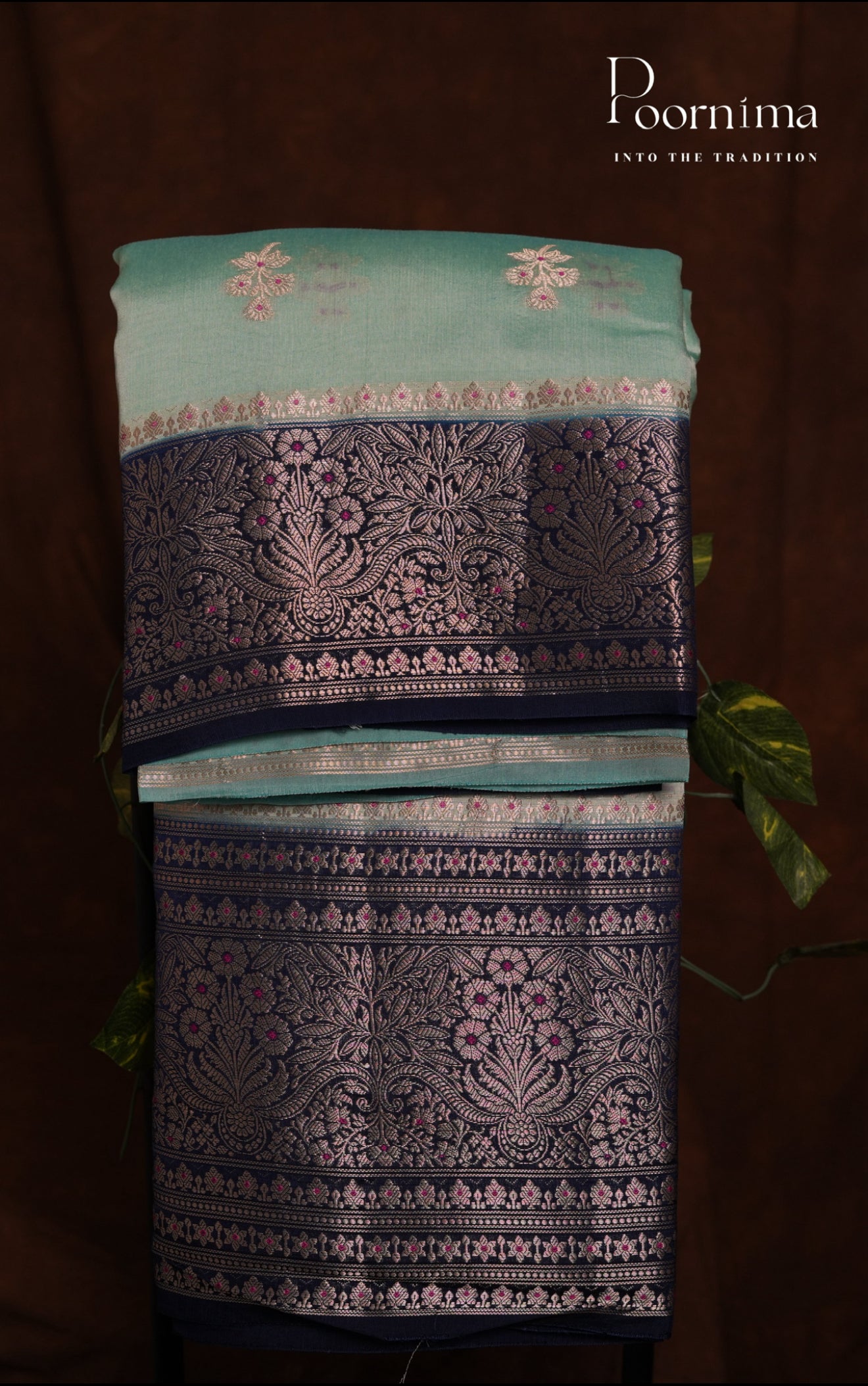 PURE MANGO SILK HANDLOOM SAREE