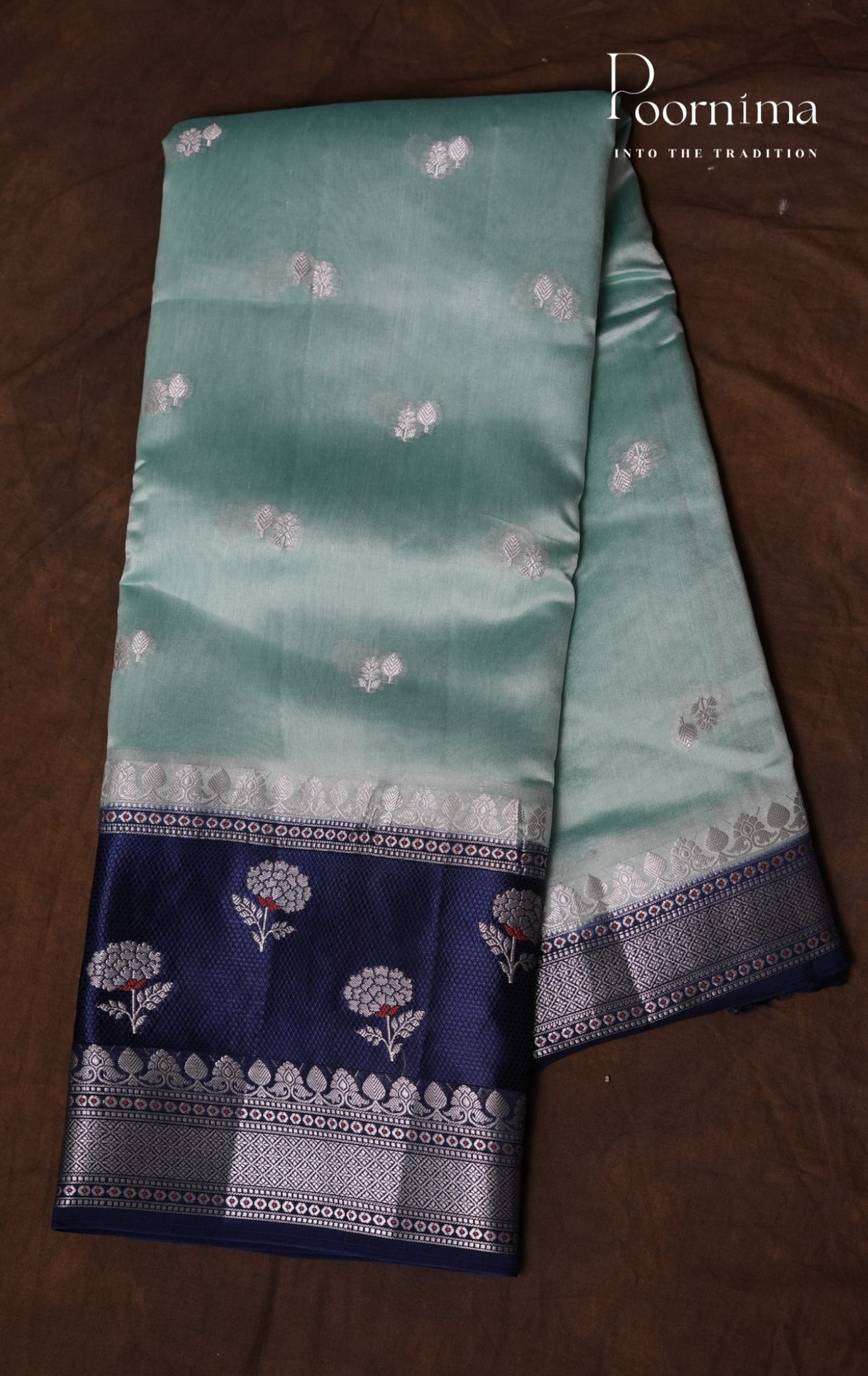 PURE MANGO SILK HANDLOOM SAREE