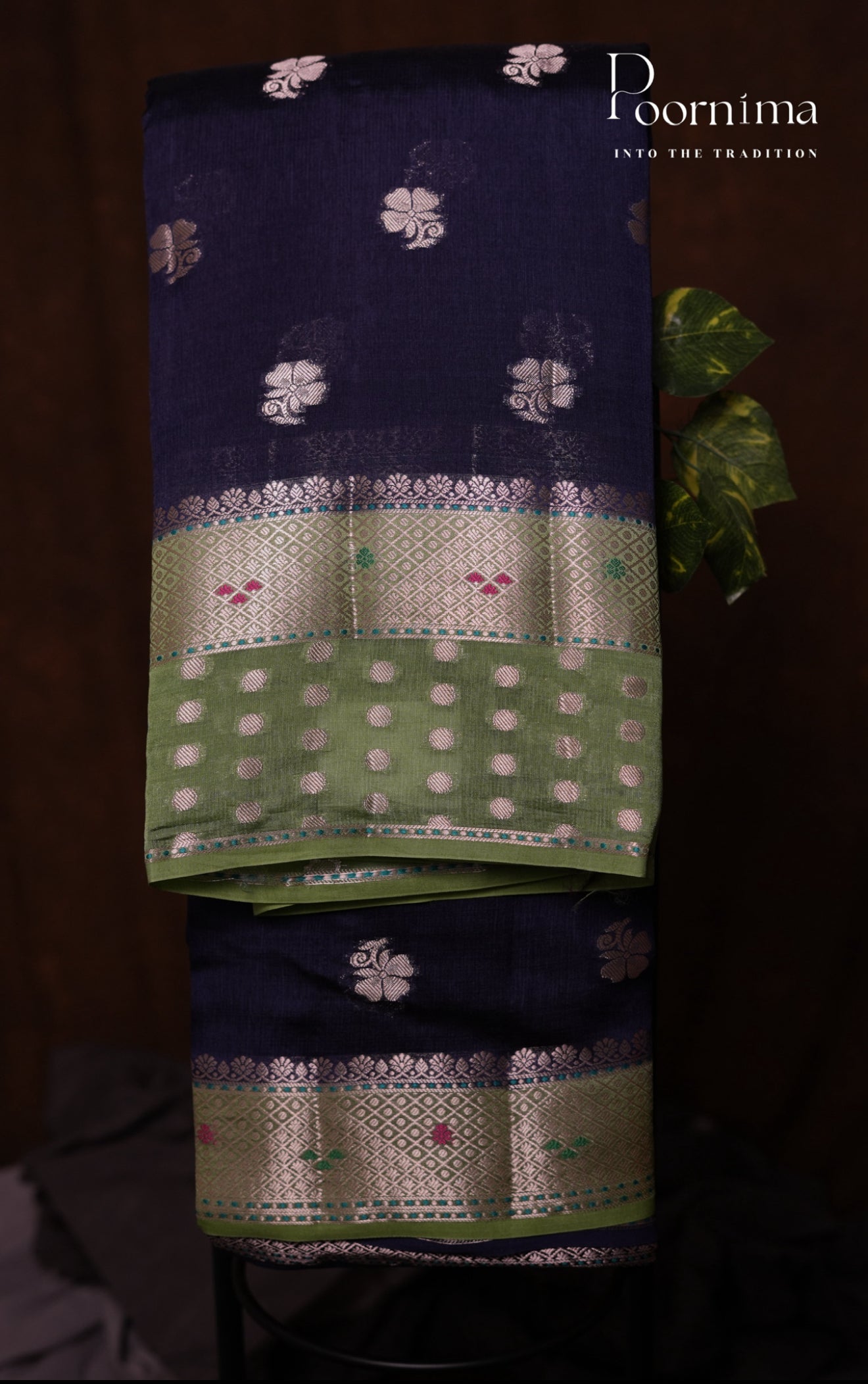 PURE MANGO SILK HANDLOOM SAREE