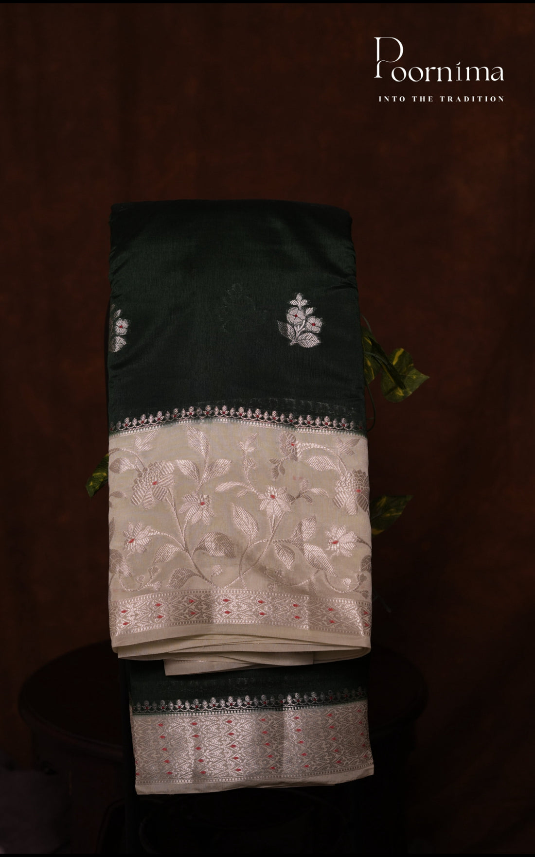 PURE MANGO SILK HANDLOOM SAREE