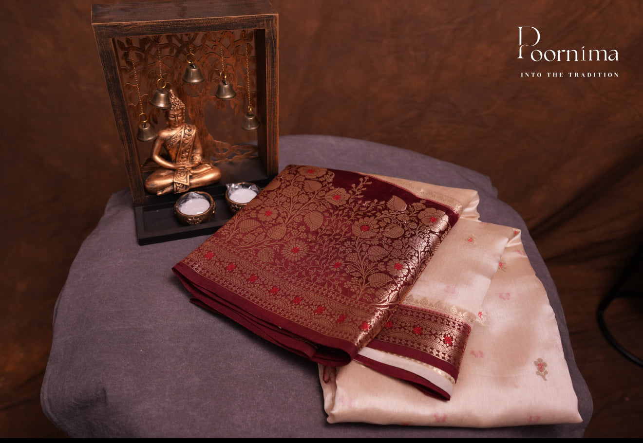 PURE MANGO SILK HANDLOOM SAREE