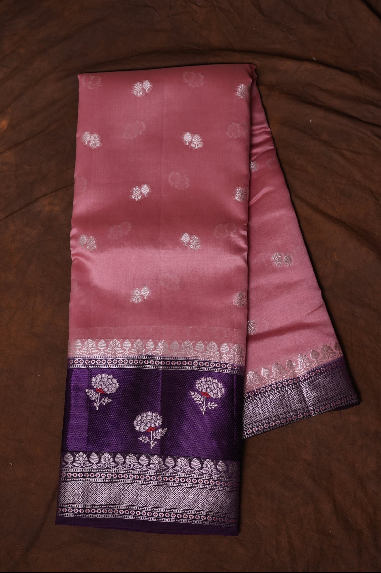 PURE MANGO SILK HANDLOOM SAREE