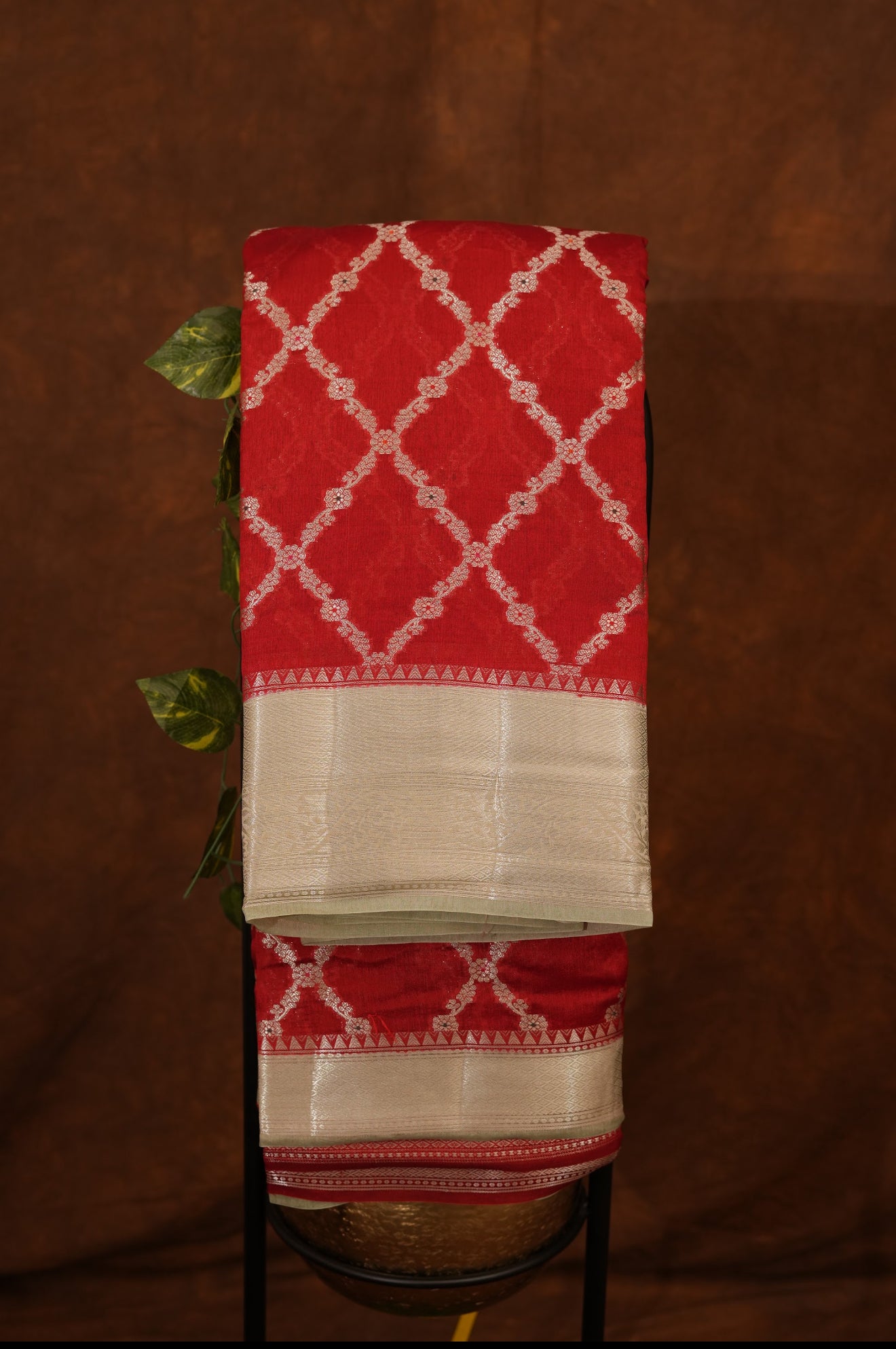 PURE MANGO SILK HANDLOOM SAREE