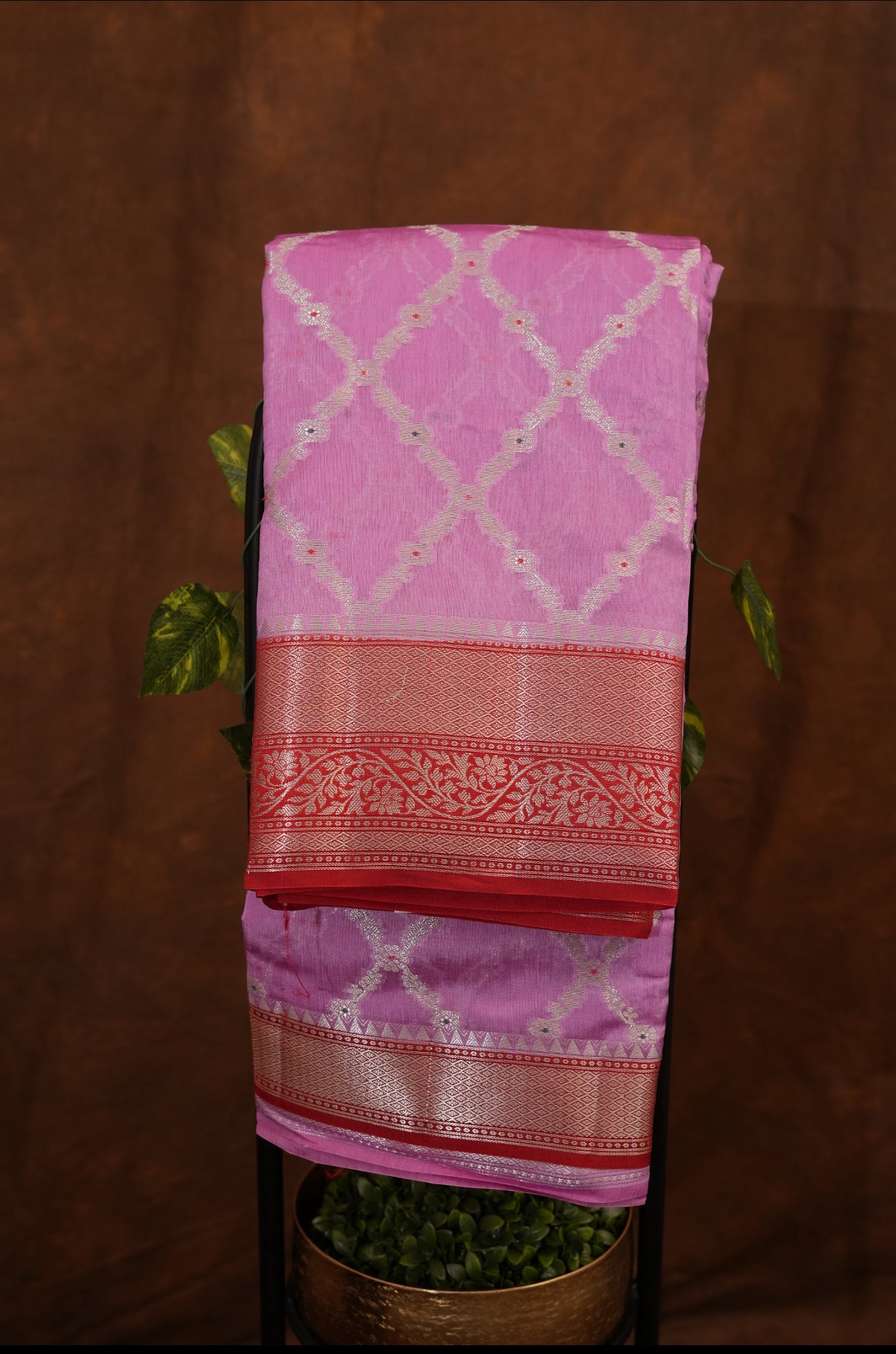 PURE MANGO SILK HANDLOOM SAREE