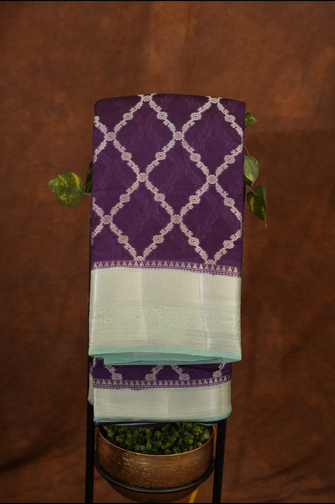 PURE MANGO SILK HANDLOOM SAREE