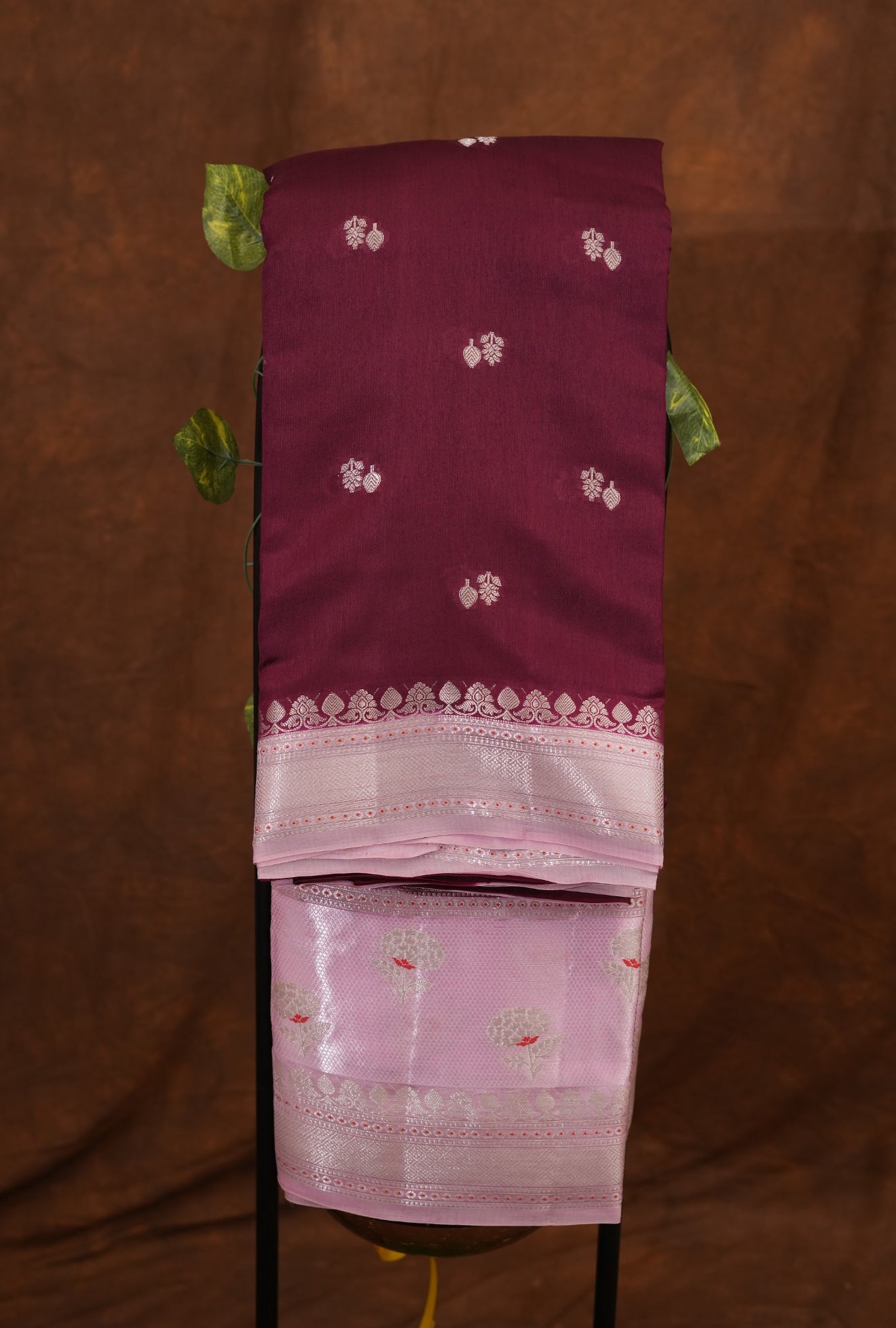 PURE MANGO SILK HANDLOOM SAREE