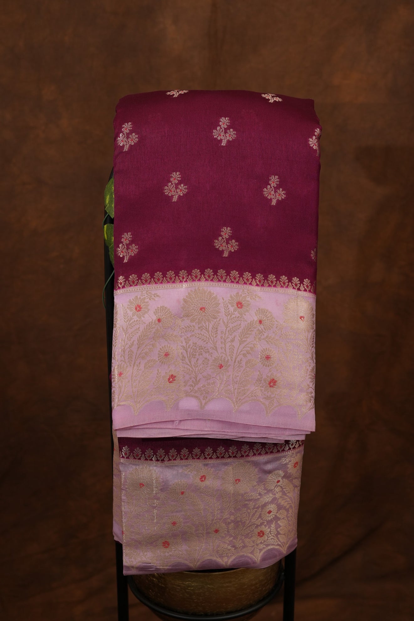 PURE MANGO SILK HANDLOOM SAREE