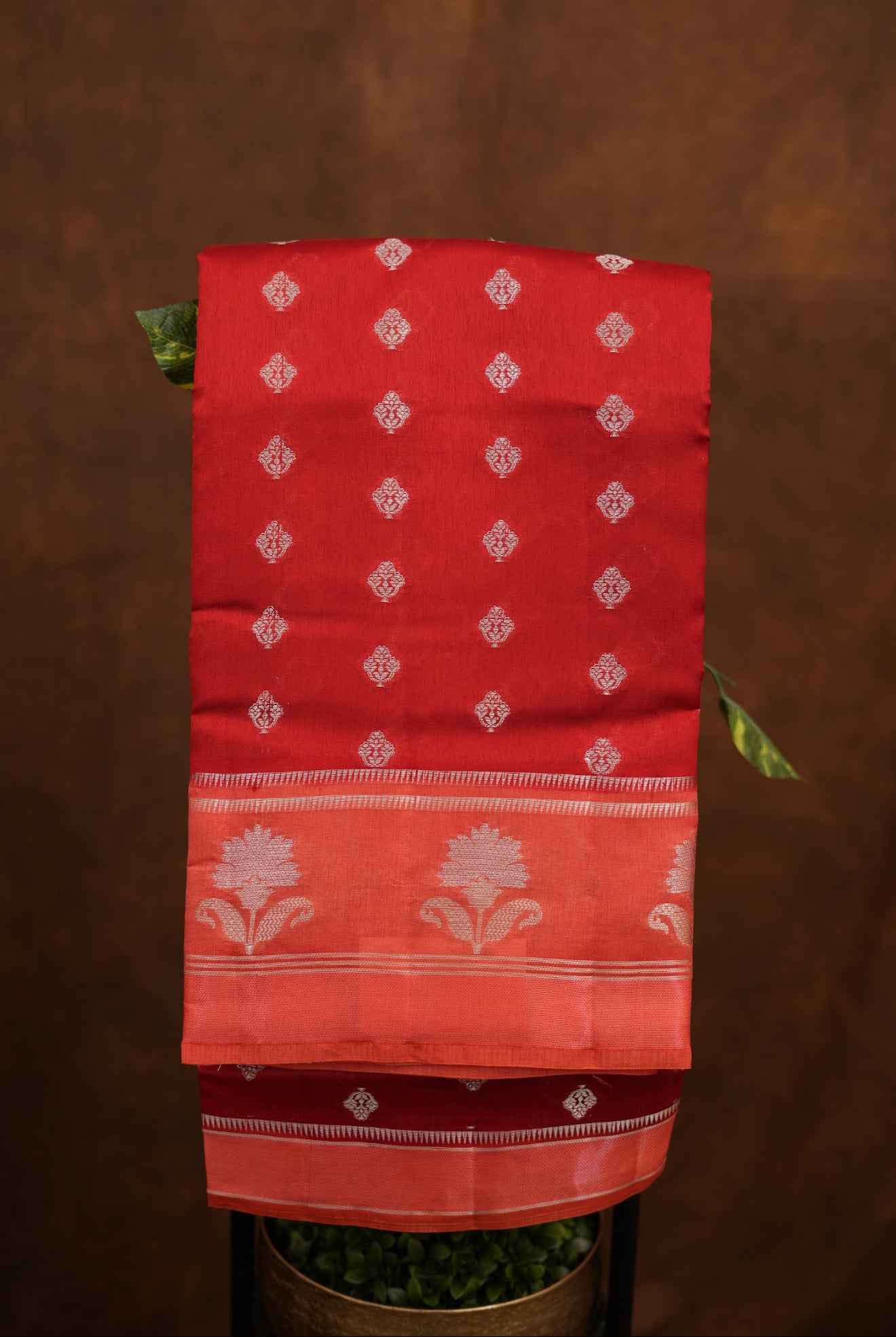 PURE MANGO SILK HANDLOOM SAREE