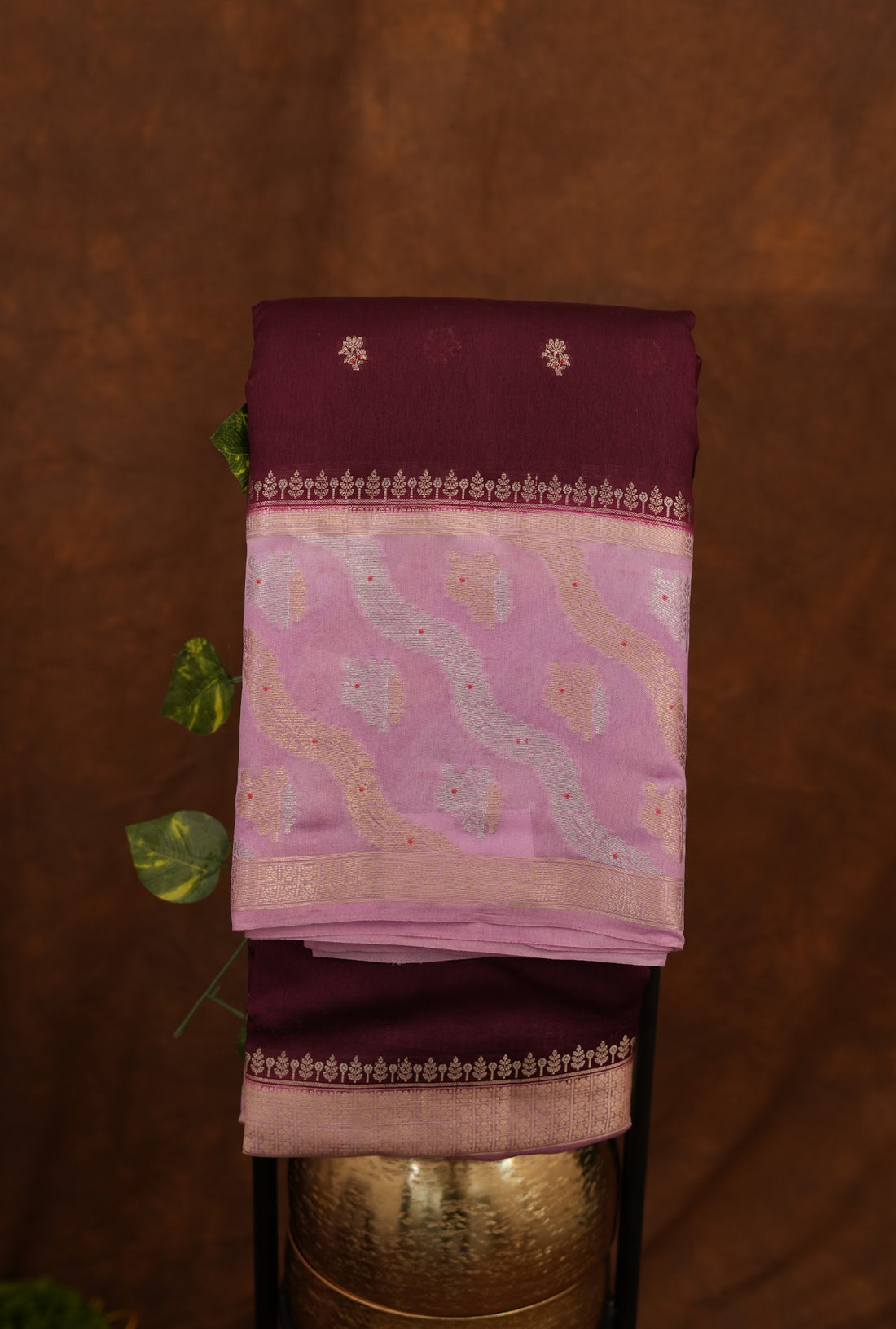 PURE MANGO SILK HANDLOOM SAREE