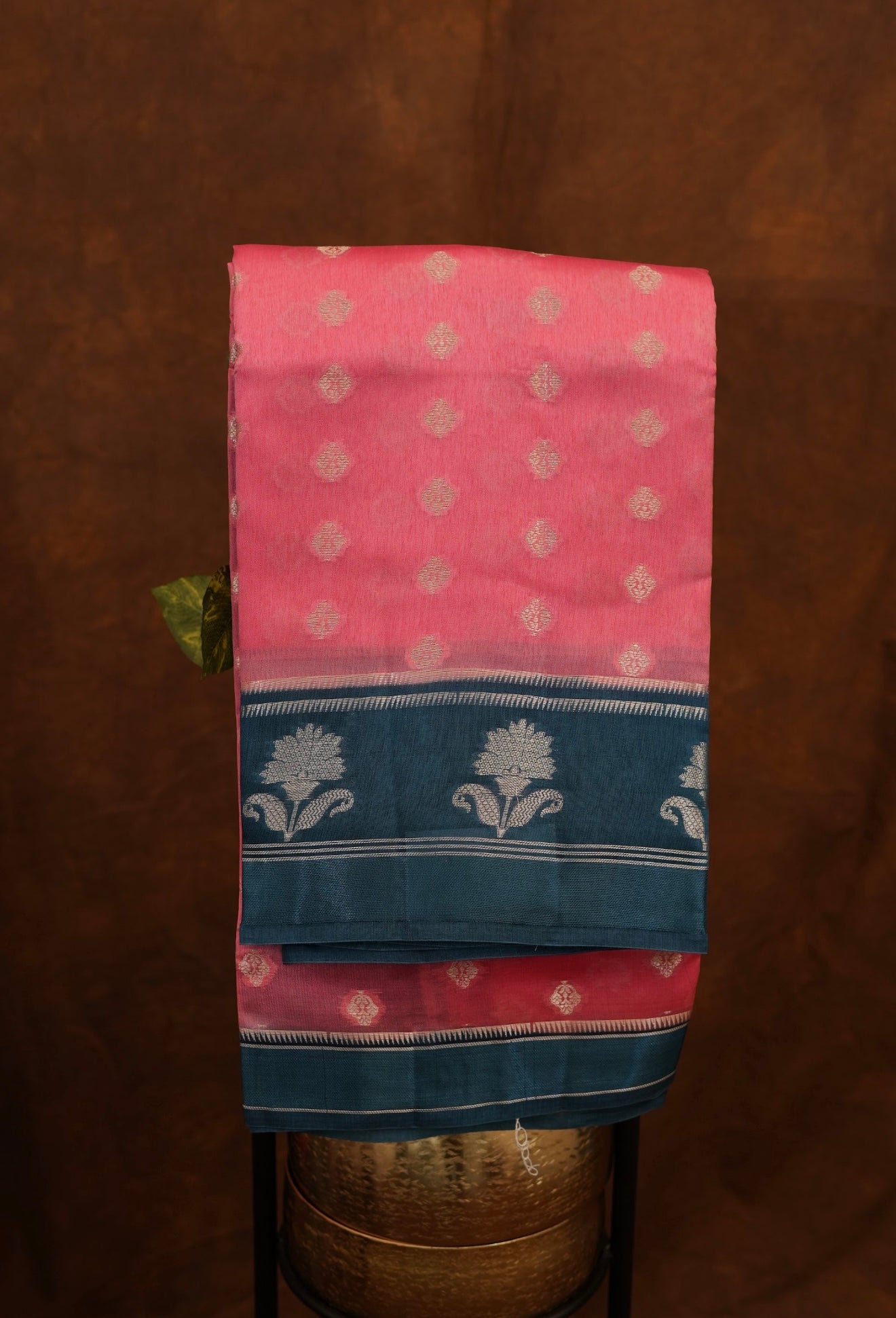 PURE MANGO SILK HANDLOOM SAREE