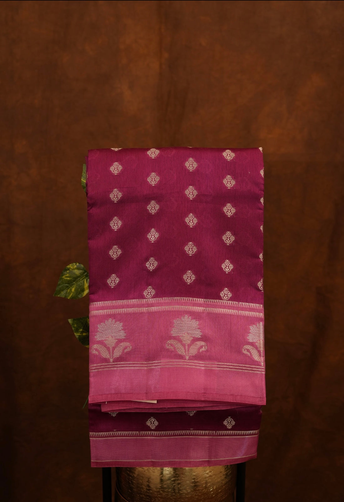 PURE MANGO SILK HANDLOOM SAREE