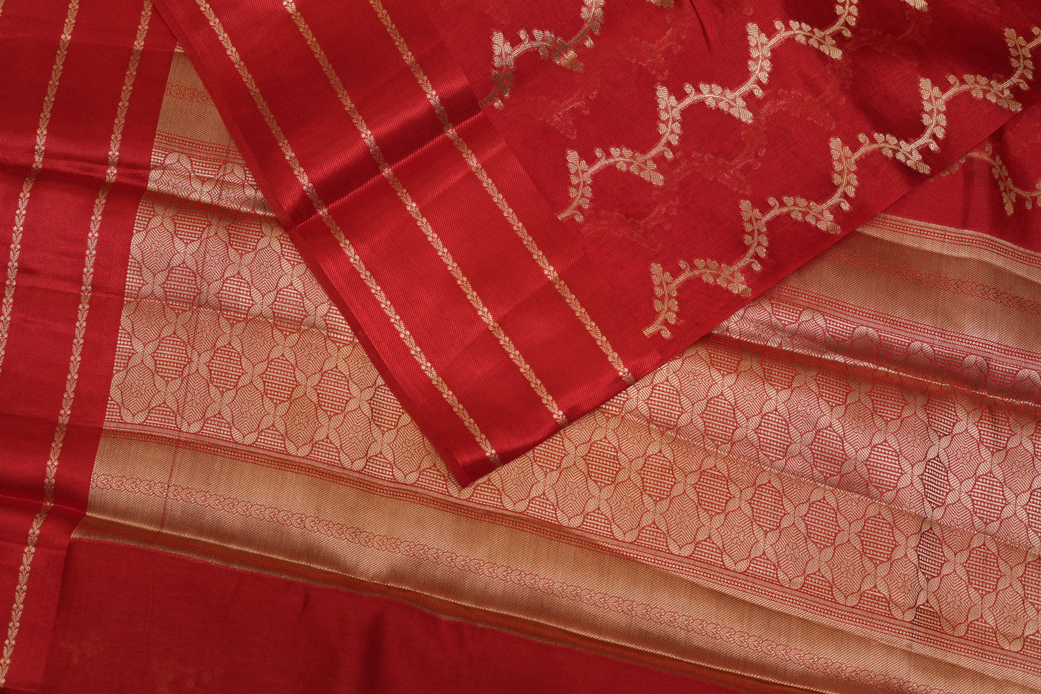RAW MANGO SAREE- RED