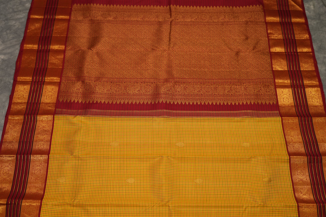 VINTAGE KANJEEVARAM - YELLOW