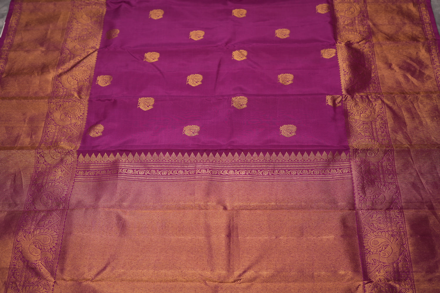 VINTAGE KANJEEVARAM - MAGENTA PINK