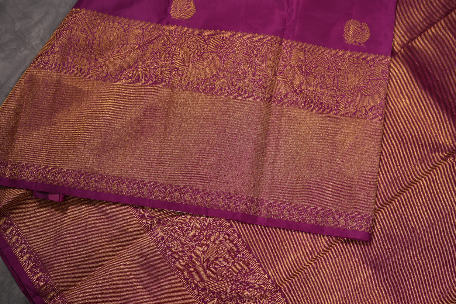 VINTAGE KANJEEVARAM - MAGENTA PINK