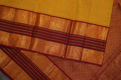 VINTAGE KANJEEVARAM - YELLOW