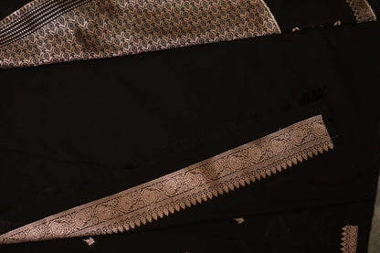 BENARASI SILK SAREE-BLACK